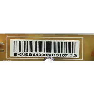 KIT DE TARJETAS PARA TV LG / MAIN EBT66197503 / EAX68253605 / DAEBT000-0134 / T-CON 44-9771511O / C-PCB_HV750QUB-N9D / 47-6021199 / FUENTE EAY64908601 / LGP75T-18U1 / 64908601 / PANEL NC750DQE-ABGR3 / MODELO  75UN7070PUC